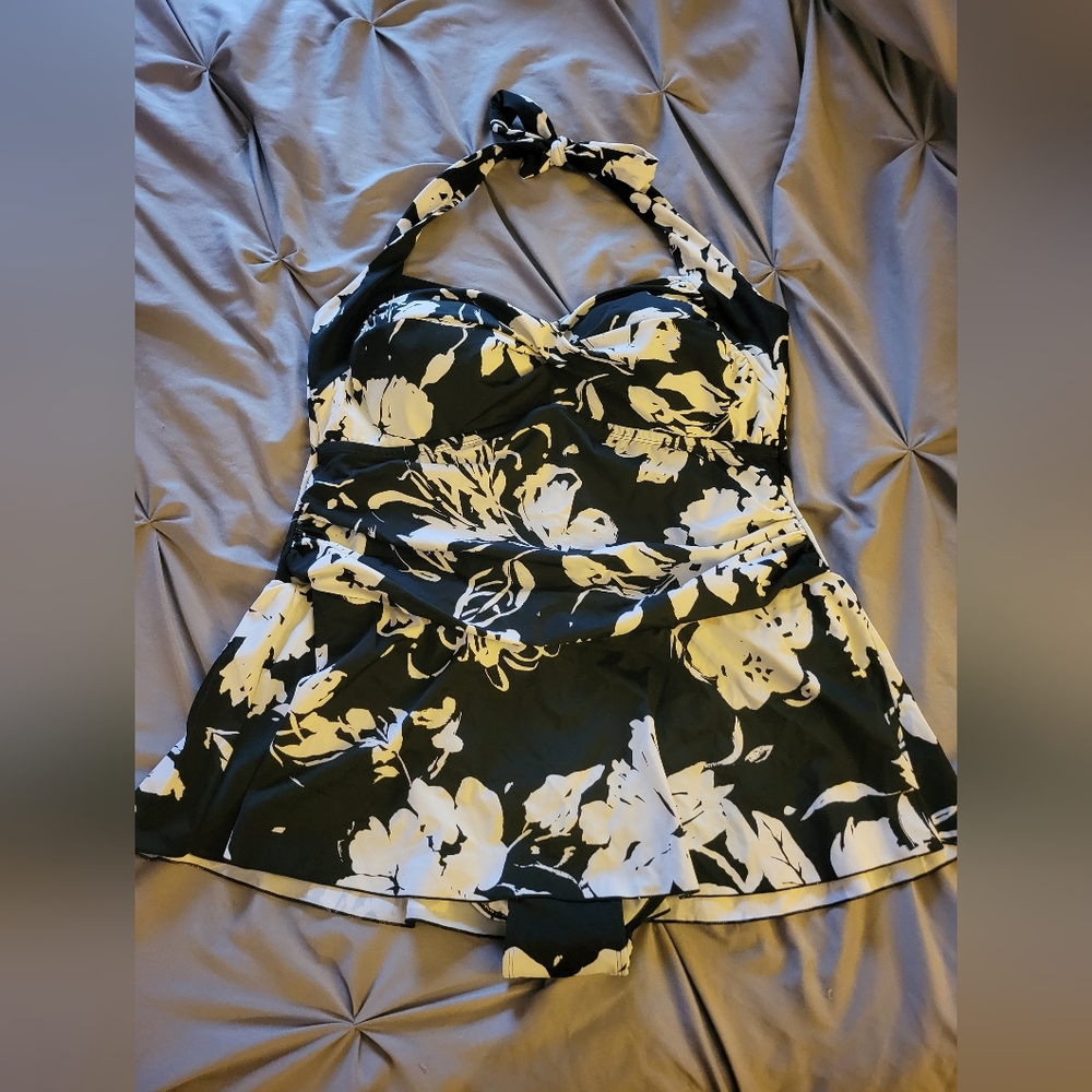 Plus swim dress